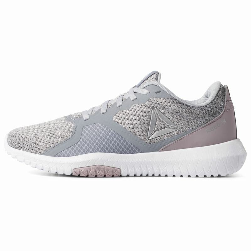 Adidasi Training Reebok Flexagon Force Dama Gri/Albi/Argintii Romania CE3140RB